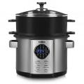 Tower T16007 Digital Multi Cooker with Integrated Stirring Paddle, 700 W, 5 L - Silver 220 VOLTS NOT FOR USA