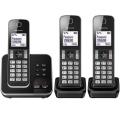Panasonic KX-TGD323EB Cordless Home Phone - Pack of 3 220 VOLTS NOT FOR USA