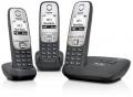 SIEMENS Gigaset A415A Trio Cordless Phone – Black 220 Volts NOT FOR USA