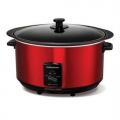 Morphy Richards 461000 6.5 Liter slow cooker red - 220 VOLTS NOT FOR USA