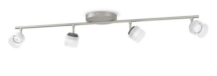 Contour stilte Inwoner Philips 915004937301 myLiving Fremont LED Spot Bar/Tube Light - Matt Chrome  220 VOLTS NOT