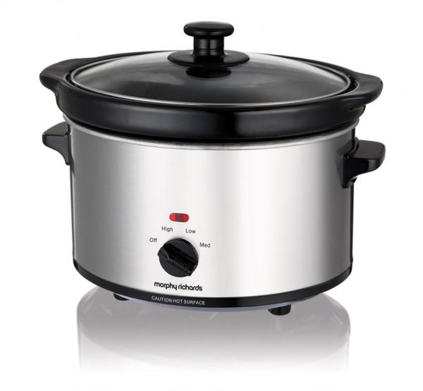 Morphy Richards 460251 Ceramic Slow Cooker, 2.5 Litre, 180 W 220 VOLTS