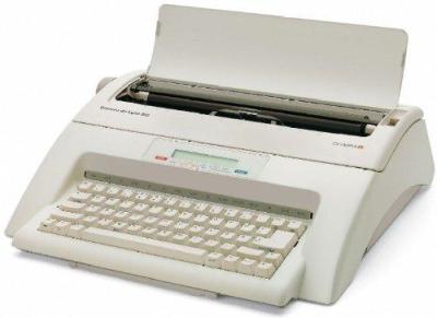 OLYMPIA Typewriter 252661001 Luxury Carrea