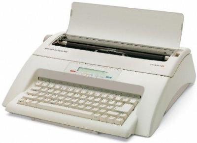 OLYMPIA Typewriter 252661001 Luxury Carrea