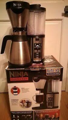 Ninja CF060UK Coffee Bar Auto-iQ Brewer with Glass Carafe – 220 volts NOT  FOR USA