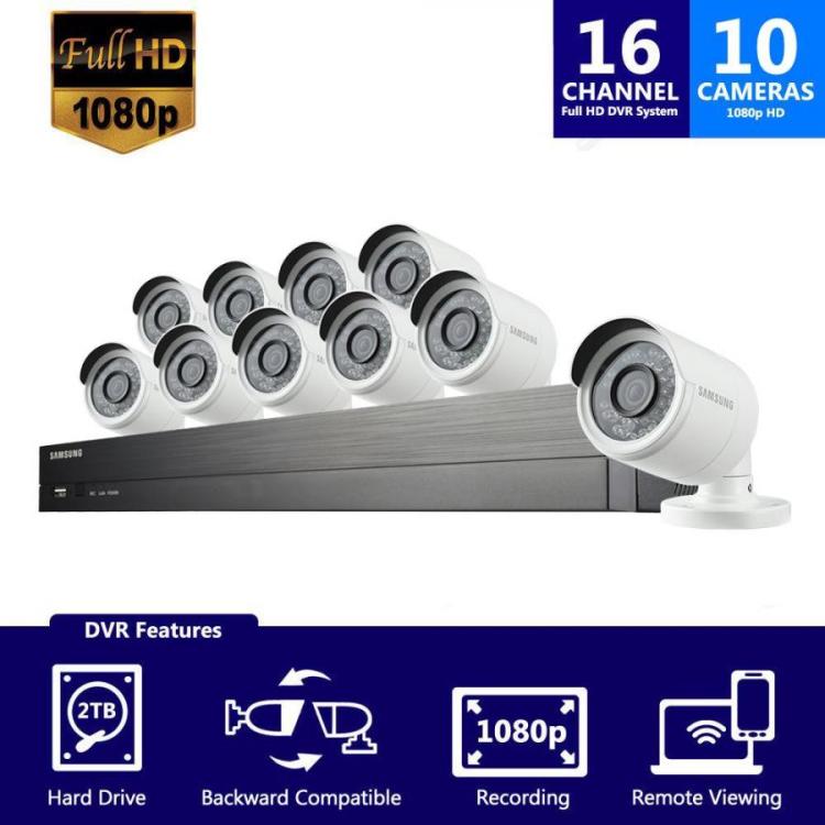 samsung wisenet 16 channel 10 camera