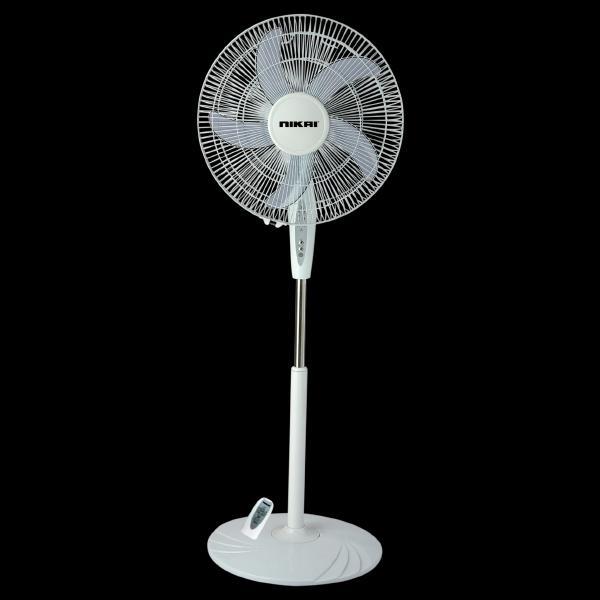 16 Stand Fan with Remote (White)