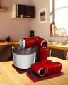 Morphy Richards 400404 Accents Folding Stand Mixer, 300 Watt - Red, 220 Volts NOT FOR USA