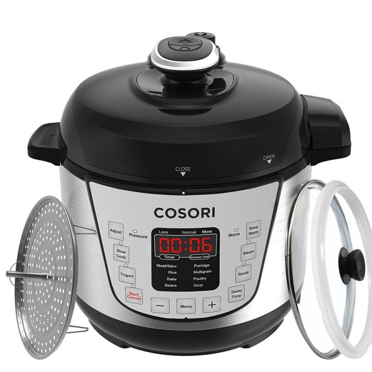 Cosori 817915020975 7-in-1 Programmable Electric Pressure Cooker Multi Cooker  Rice Cooker