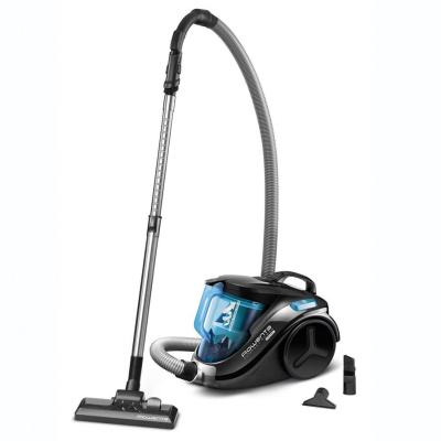 Rowenta RO3731EA Compact Power Cyclonic Floor Bag Less Cylinder Vacuum Cleaner, Blue [Energy Class A] 220 volts NOT FOR USA