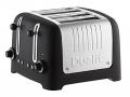 Dualit 46294 Lite 4-Slot Toaster, Black 220-240 Volts NOT FOR USA