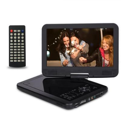 Saachi PDVD-1089 10.1-Inch All Multi Region Free Portable DVD Player 270° Swivel Screen, 4.5 Hours Rechargeable Battery 110-220 Volts