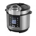 Tower T16012 Digital Multi-Pot Pressure Cooker, 24 Hour Keep Warm Function, 1000 Watt, Silver 220 VOLTS NOT FOR USA