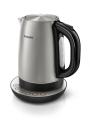 Philips HD9326 / 21 Stainless steel kettle, 2200 watts, 1.7 liters, keep warm function, silver / black 220 VOLTS NOT FOR USA