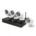 Samsung 4-Channel 1080p HD IP NVR Security System with 1 TB Hard Drive, 4 Wireless Cameras and 82' Night Vision 220 VOLTS