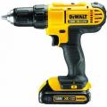 DeWalt XR Cordless Drill DCD771C2 / Cordless Drill with 2-Speed-Full Metal Gear & LED-Work Light / Robust and Universal Use / 1 x Cordless Screwdriver Li-Ion 18 V + 2 Batteries 220 VOLTS (NOT FOR USA)