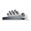 SAMSUNG SDH-ST581N WISENET 16 CHANNEL FULL HD SECURITY SYSTEM WITH 2TB HDD AND 8 1080P CAMERAS