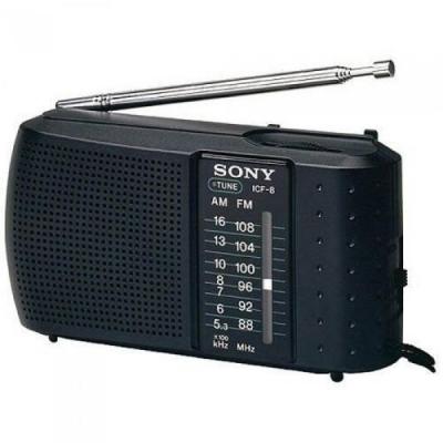 Sony ICF-8 AM/FM 2 Two Band Radio NOT FOR USA