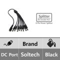 SOLTECH STS-8DS1 DC 1 FEMALE TO 8 MALE POWER SPLITTER CABLE
