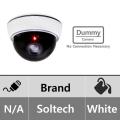 SOLTECH STS-DUMMY01 DUMMY WHITE DOME CAMERA WITH BLINKING RED LED