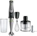 Braun Multiquick 9 MQ 9045X Stabmixer (1000 W, Standmixer-Aufsatz (1250 ml) Zerkleinerer (350 ml) EasyClick System Plus, ACTIVEBlade Technologie) 220 Volts NOT FOR USA