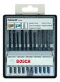 Bosch 2607010542 Wood and Metal Jigsaw Blade Set (10-Piece)