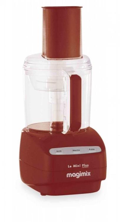 magi 148387 food processor, red