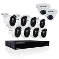 Night Owl CLHDA30161022PB 16-Channel 3MP DVR Security System with 2TB Hard Drive