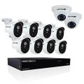 Night Owl CLHDA30161022PB 16-Channel 3MP DVR Security System with 2TB Hard Drive