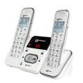 Geemarc Amplidect295 TWIN PACK -Amplified Cordless Twinpack Telephones 220 VOLTS NOT FOR USA