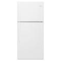 Whirlpool 5WT519SFEW 220-240 Volt 50 Hz 19 Cu. Ft. Contour Door Refrigerator NOT FOR USA