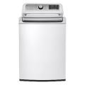 LG 5.2 cu. ft. Mega-Capacity Top-Load Washer with Turbowash Technology - WT7600HWA White 110 VOLTS ONLY FOR USA