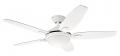 Hunter Fan 50613 Contempo Ceiling Fan with Light, White, 48 W, 132 cm 220-240 Volts NOT FOR USA