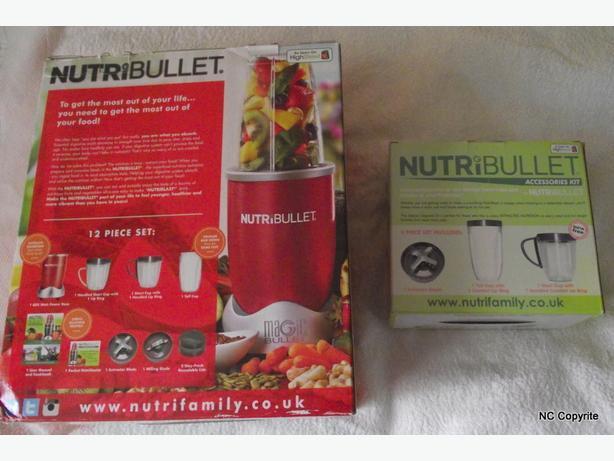 NutriBullet Series Blender, 600 8-Piece set, Red VOLTS NOT FOR