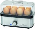 Profi Cook PC EK 1139 Acoustic Beep Egg Poacher Egg Cooker for up to 8 Omelette – Function, Stainless Steel (220-240 VOLTS  NOT FOR USA)