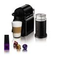 Nespresso 11360 Inissia Coffee Machine with Aeroccino Black 220 volts NOT FOR USA