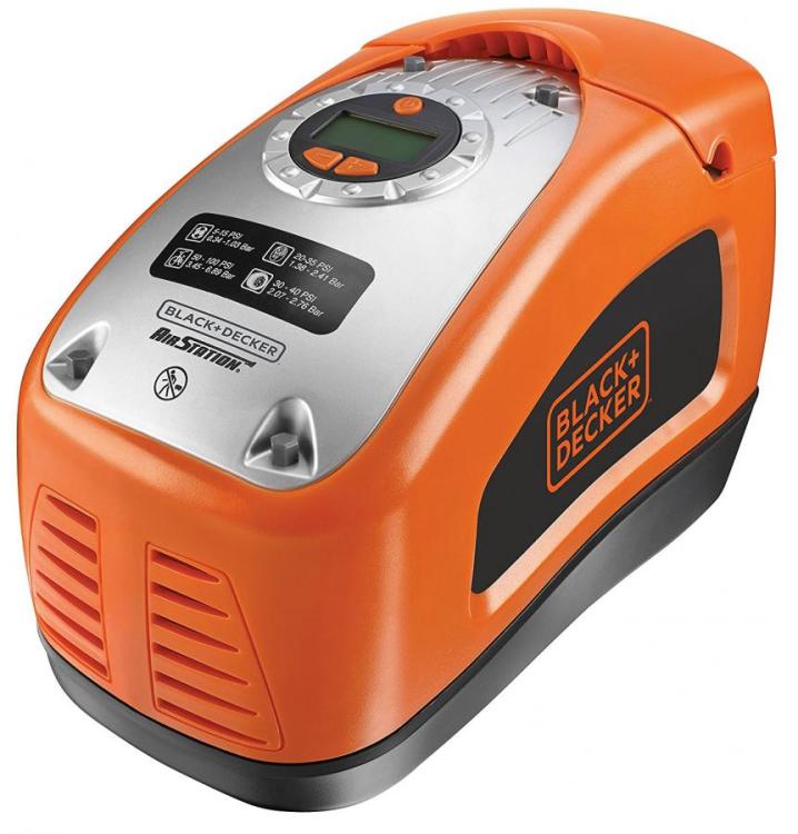 Black & Decker ASI300 Pump Station Tyre Inflator 12/230 VOLTS