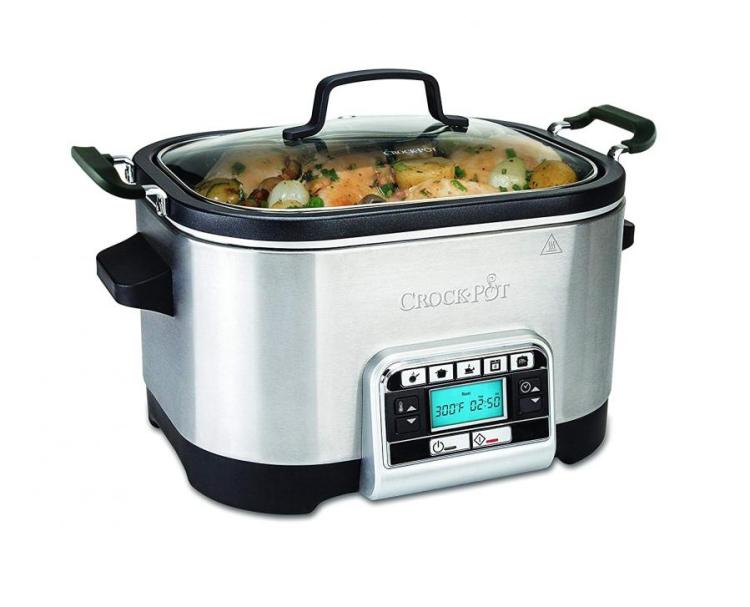 Buy Crockpot 5.6L Slow Cooker - Stainless Steel, Slow cookers