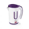 Swan SK27010N Dual Voltage Travel Kettle with Two Tea Cups, 1kW, 0.4L, White/Purple 220 VOLTS NOT FOR USA