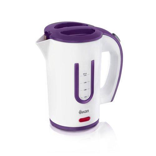 Swan SK27010N 0.4L Portable Travel Jug Kettle with Two Tea Cups