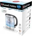 Russell Hobbs 20760-10 Purity Glass Brita Kettle, 1.5 L, 3000 Watt 220 VOLTS NOT FOR USA