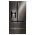LG - LMXS28626D - 28 cu ft Ultra Large Capacity 4-Door French Door Refrigerator, Black Stainless Steel  110 Volts (ONLY FOR USA)
