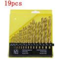 Bosch 2607017152 Metal Drill Bit-Set Hss-Tin 19 Pcs