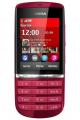 Nokia Asha 300 Red Touchscreen Quad Band 3G Cell Phone GSM Unlocked