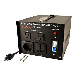TC-3000W Universal Socket 3000 Watts Step Up Step Down Voltage Transformer