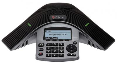 Polycom 2200-30900-025 IP IP5000 Desk Phone SoundStation - Black 220-240 Volts NOT FOR USA