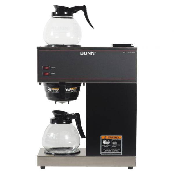 BUNN VPR 12Cup Commercial PourOver Coffee Maker with 2 Glass Carafes
