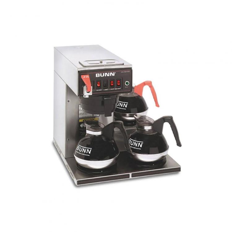 BUNN CWTF15 12 Cup Automatic Commercial Coffee Maker with 3