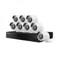 WISENET B84084BF ALL-IN-ONE 8 CHANNEL SUPER HD SECURITY SYSTEM 8 4MP BULLET CAMERAS 220 VOLTS