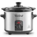 Vonshef 13337 1.5L Slow Cooker crockpot 220 VOLTS NOT FOR USA